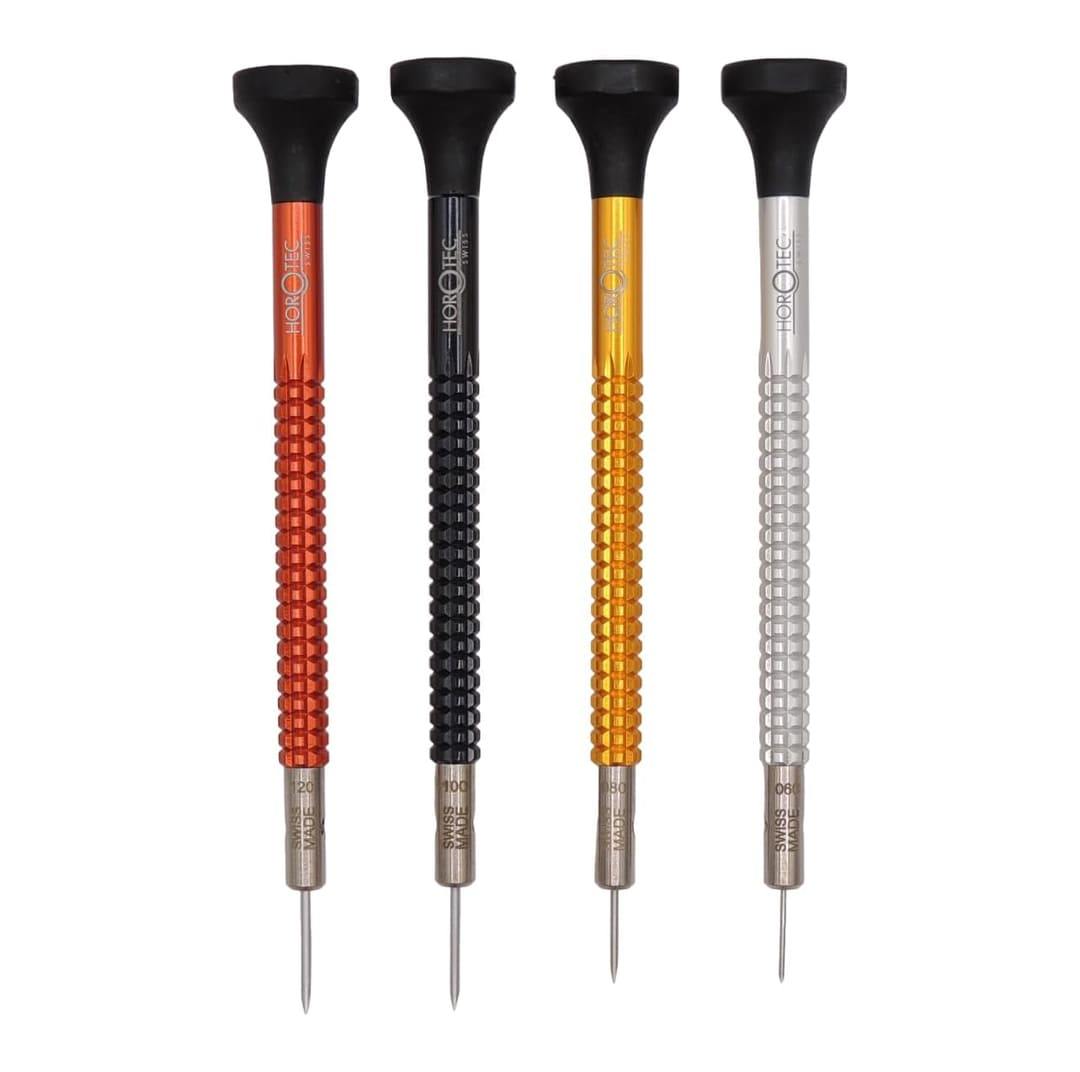 Комплект отвертки за часовникари Horotec MSA01.020-F, 4 бр. - Image 2