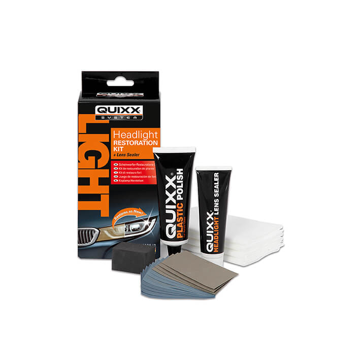 Комплект за възстановяване на фарове QUIXX с UV защитен слой, реф. 00084