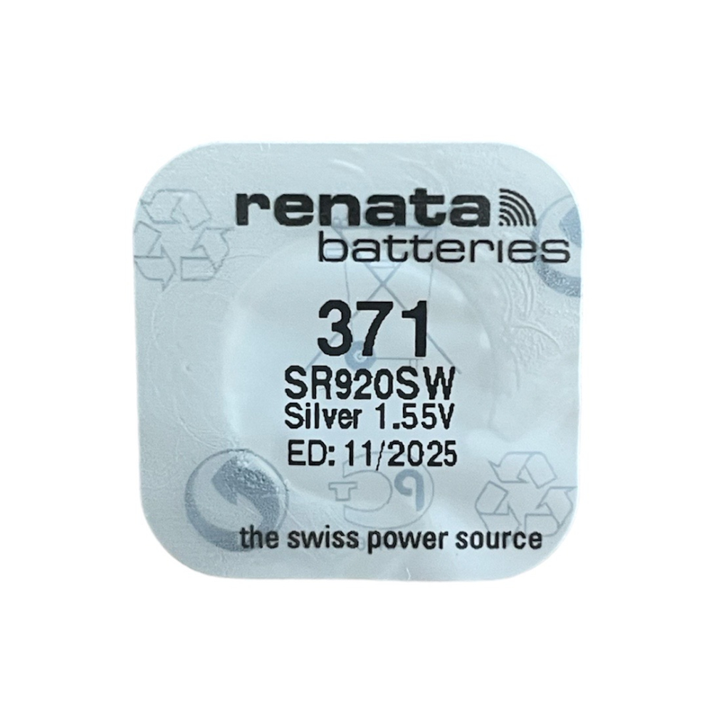 Батерия Renata 371 SR920SW за часовник 1.55 V - Image 2
