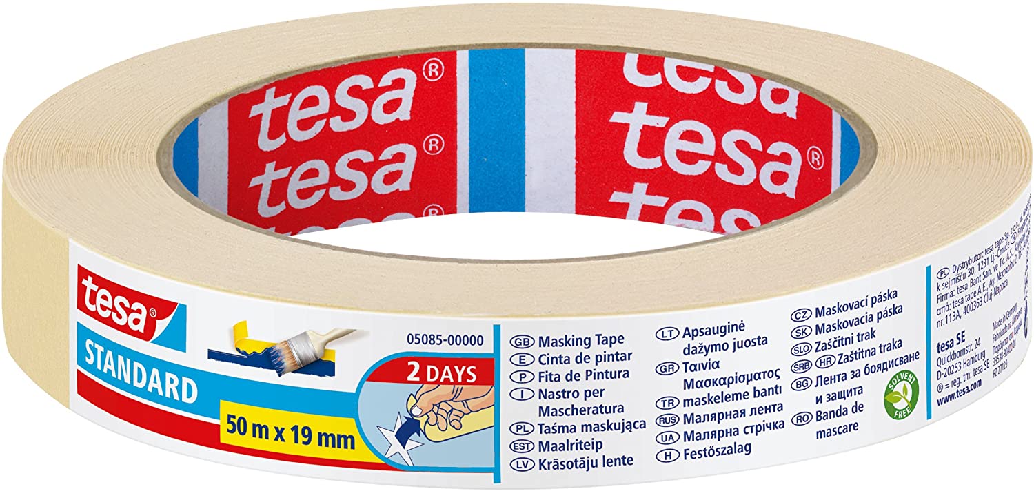 Прозрачна лепяща лента Tesa 19mm x 50m без разтворители