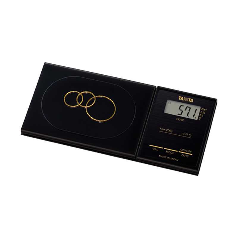 Танита 1479Z професионална мини цифрова джобна везна 0.1g до 200g