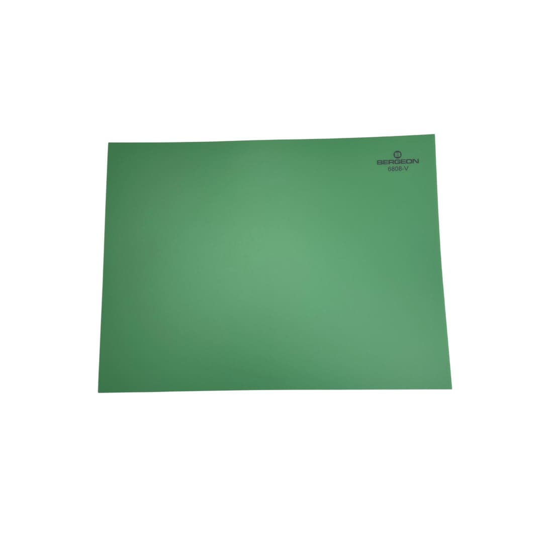 Плочка за часовникари Bergeon 6808-V, зелена, антихлъзгаща - Image 2