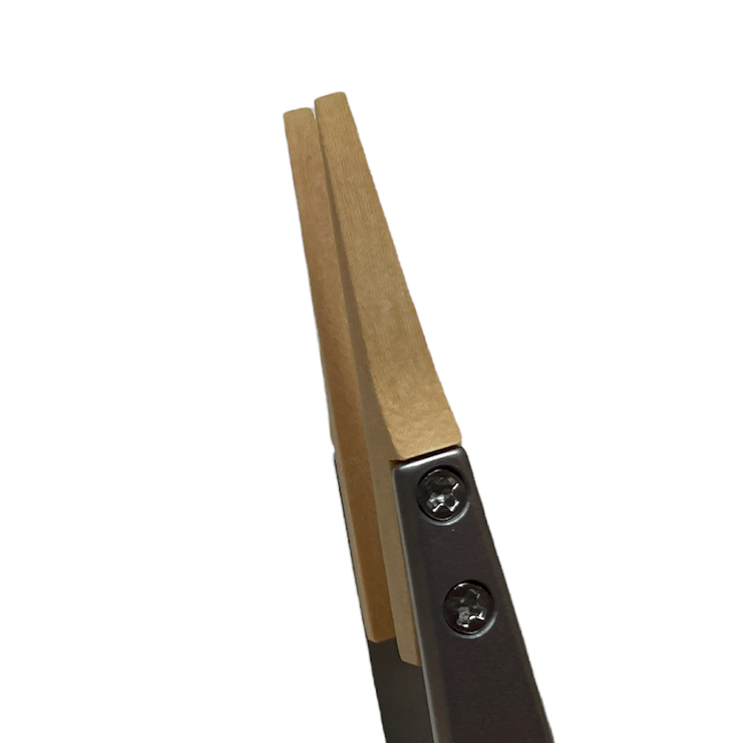 Пинсети Boley Form F с дървени накрайници, 130 мм - Image 3