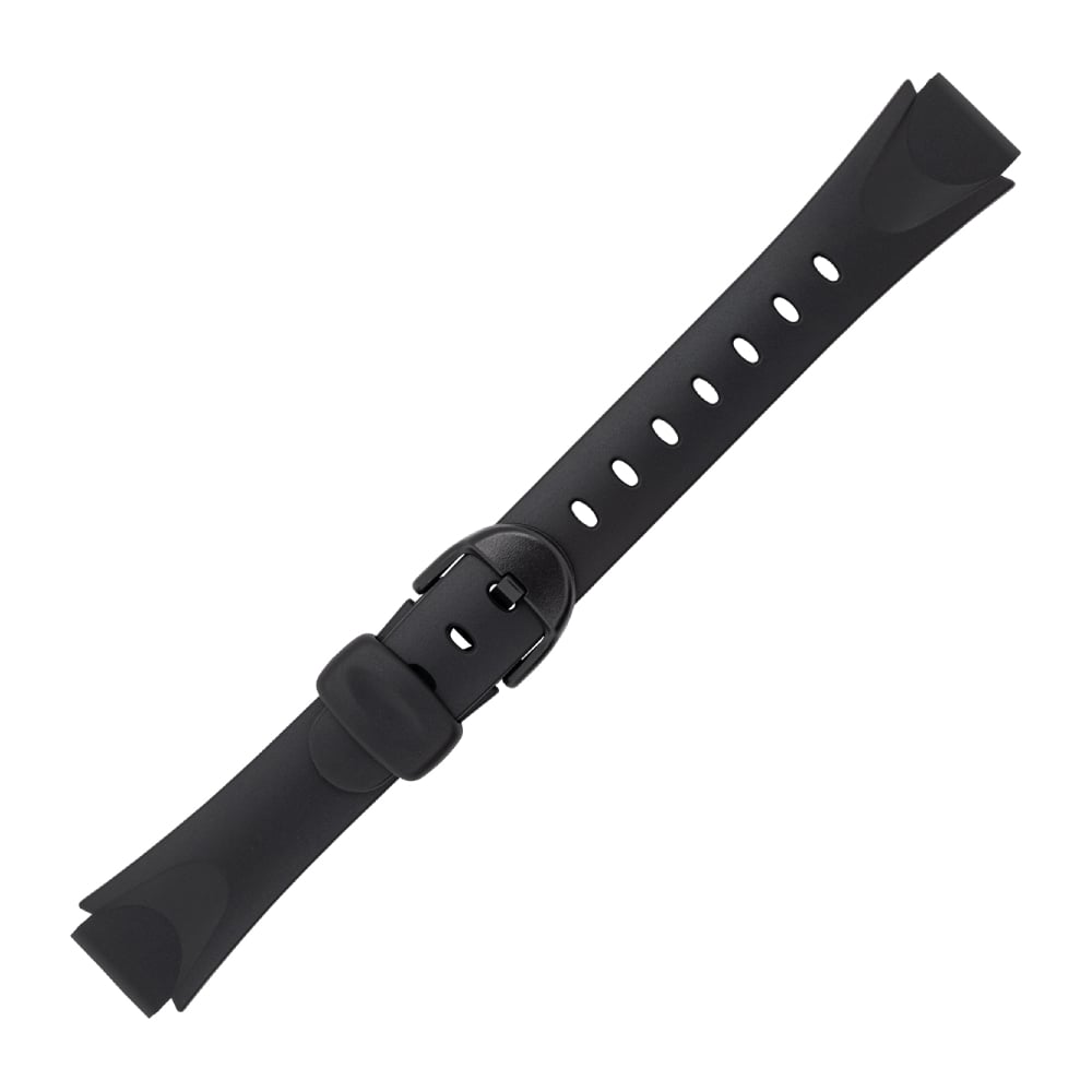 Черна каишка за часовник Casio 14 мм