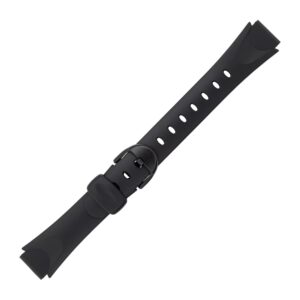 Черна каишка за часовник Casio 14 мм