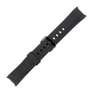 Черна пластмасова каишка за часовник Casio 10243173 18 мм