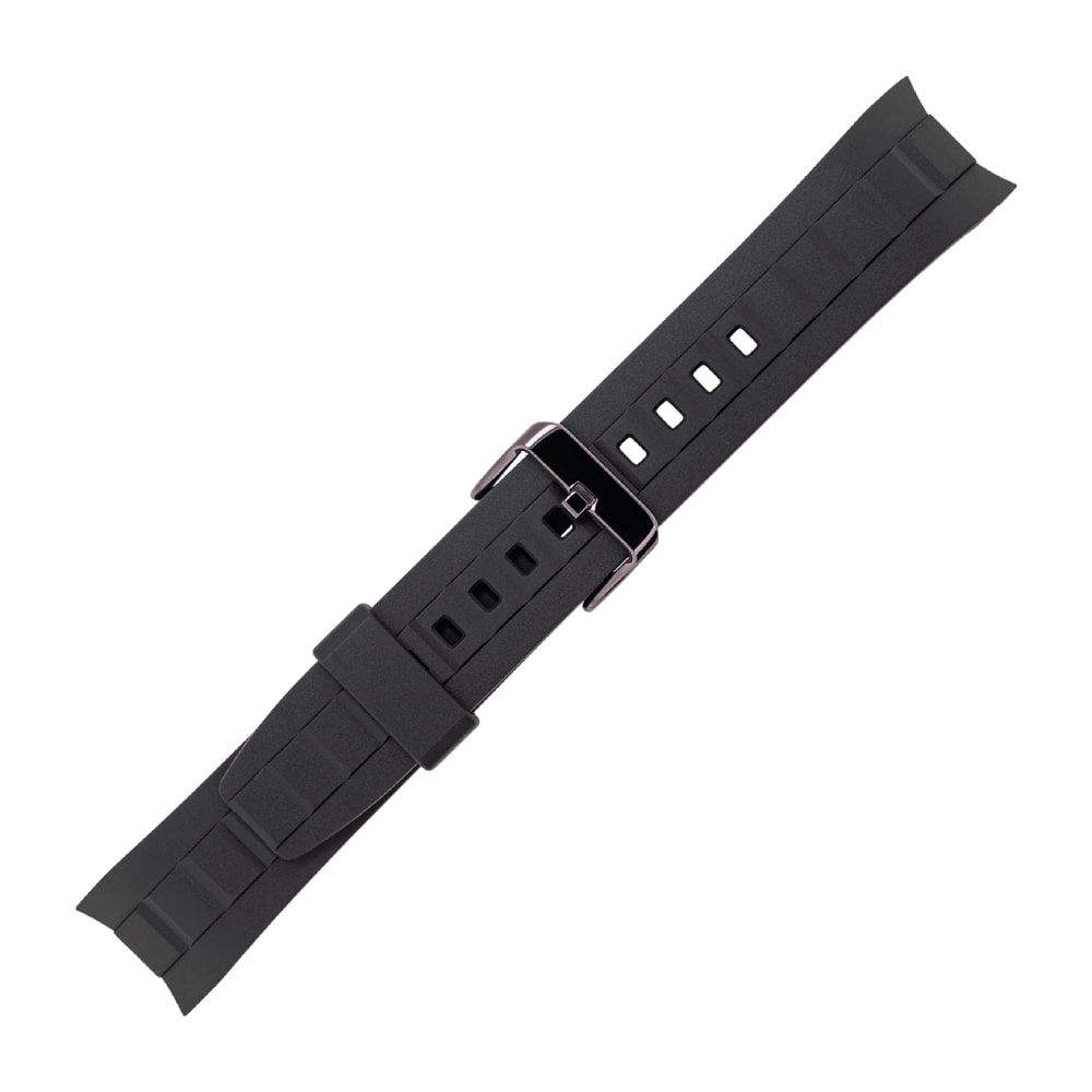 Черна пластмасова каишка за часовник Casio 10243173 18 мм