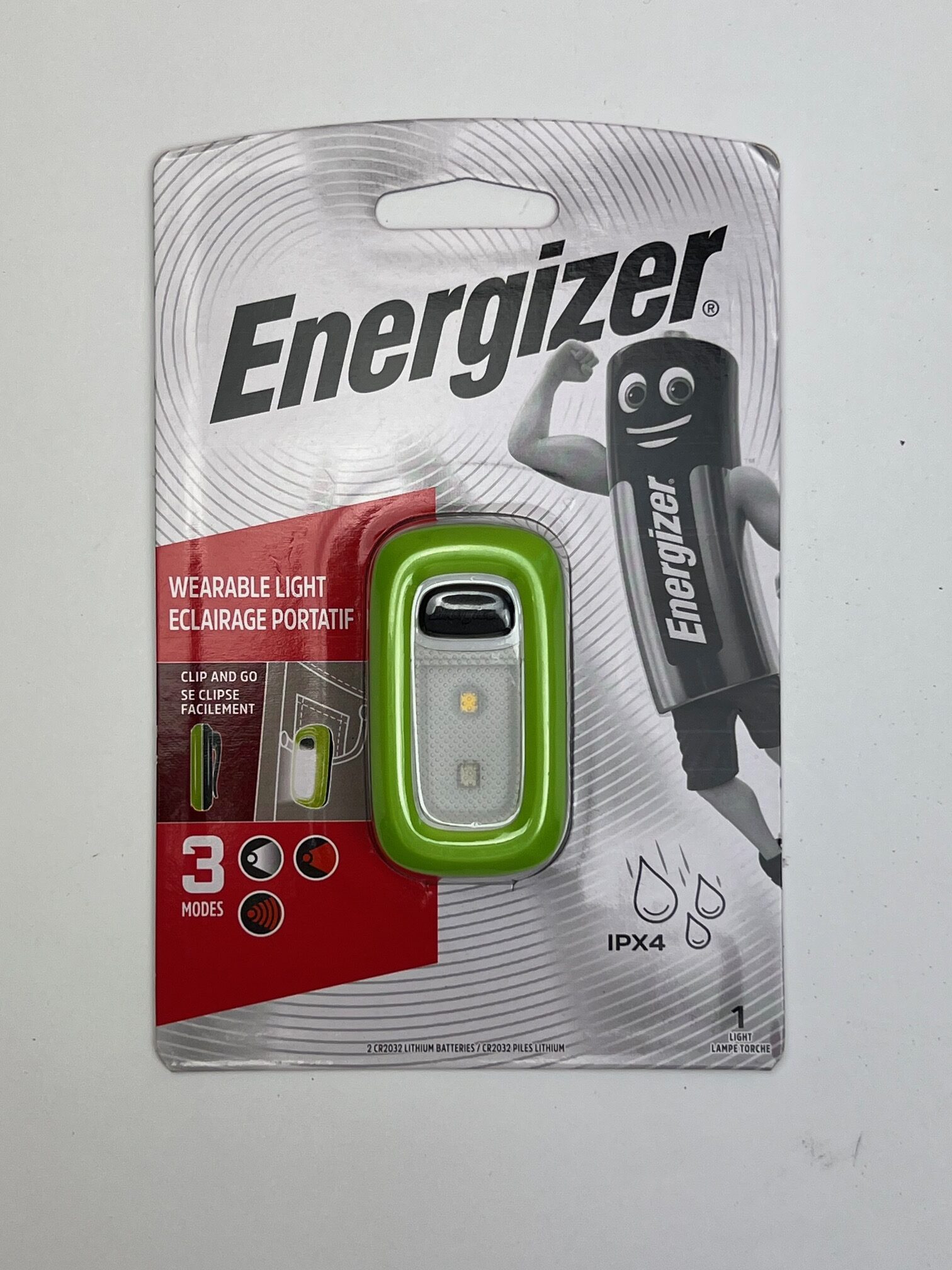 Светодиоден клипс за носене Energizer с 3 режима - Image 2