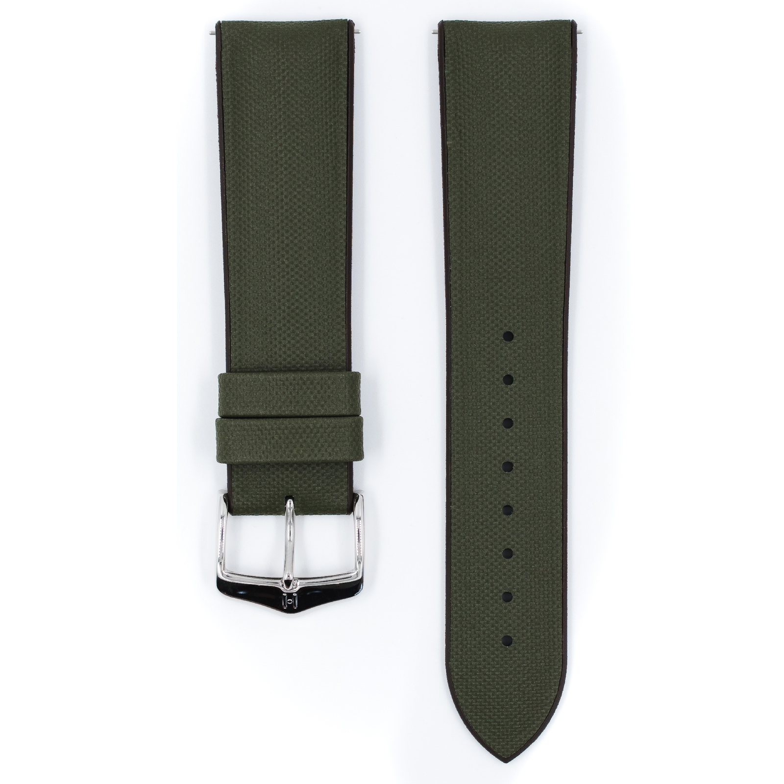 Зелен каишка за часовник Hirsch Arne L 20 мм - Image 3