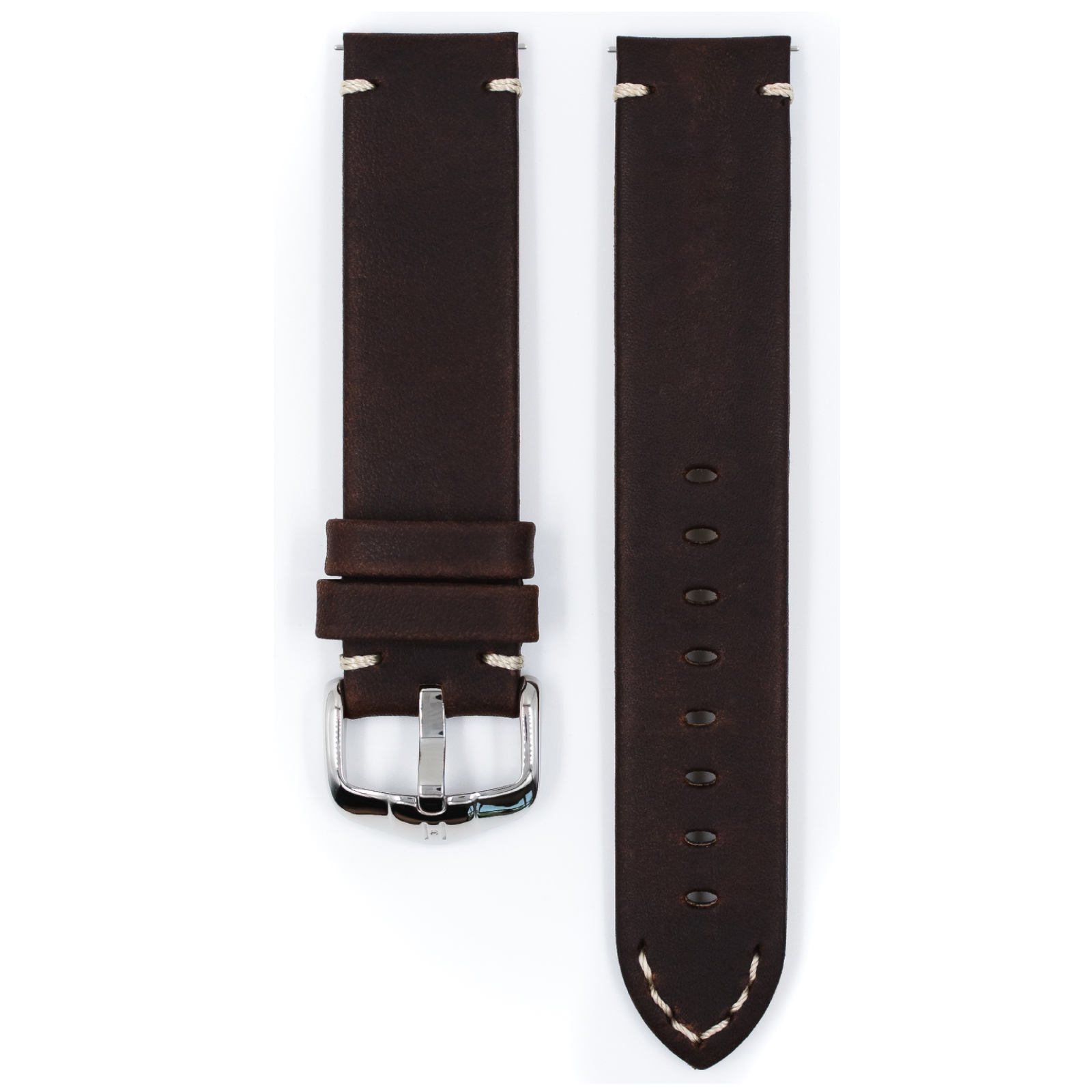 Кожена каишка за часовник Hirsch Ranger 18 мм, размер L - Image 3