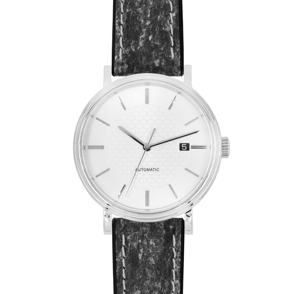 Кожена каишка за часовник Hirsch Stone L тъмносива, 21 мм - Image 7