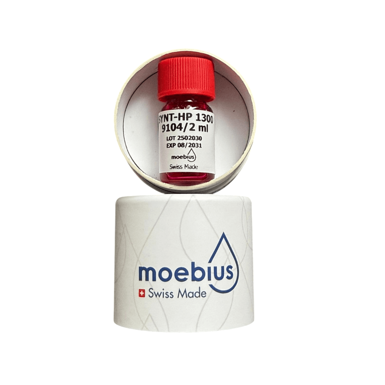Масло Moebius 9104 SC 1300 за механични часовници 2ml - червено - Image 6