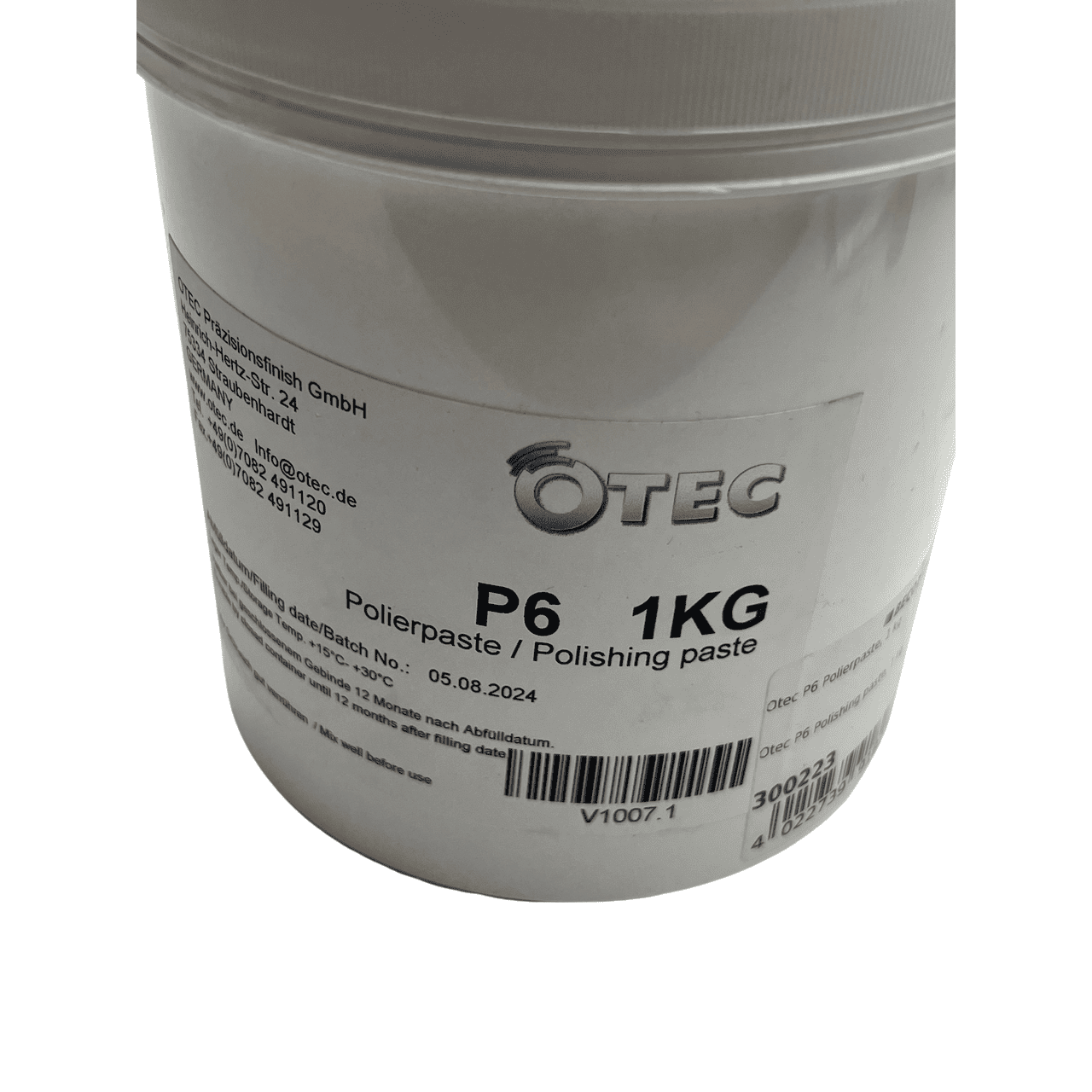 Полирна паста Otec P6, 1 кг - Image 5