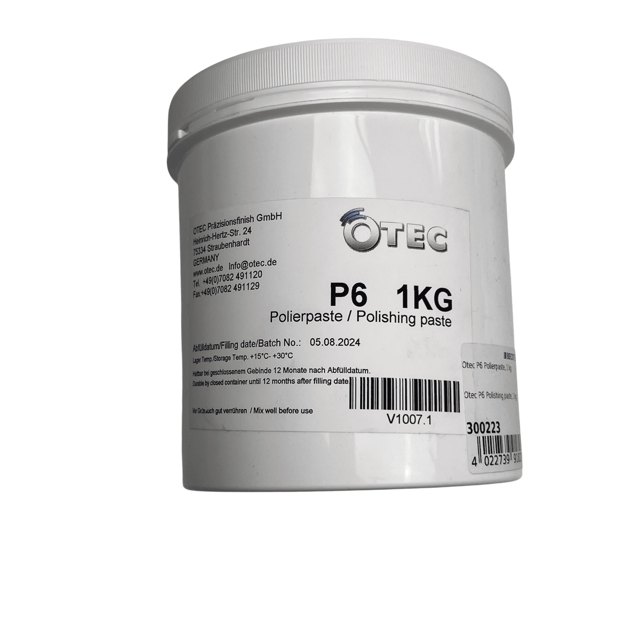 Полирна паста Otec P6, 1 кг - Image 3