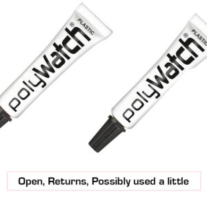 Върнат продукт: Паста Polywatch за премахване на драскотини — комплект от 2 броя, подходяща за акрилни и пластмасови стъкла на часовници. [ВИЖ ИНФО]