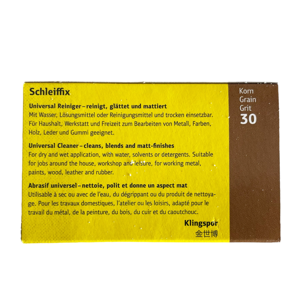 Универсален почистващ блок Schleiffix за метали, зърно 30 - Image 3
