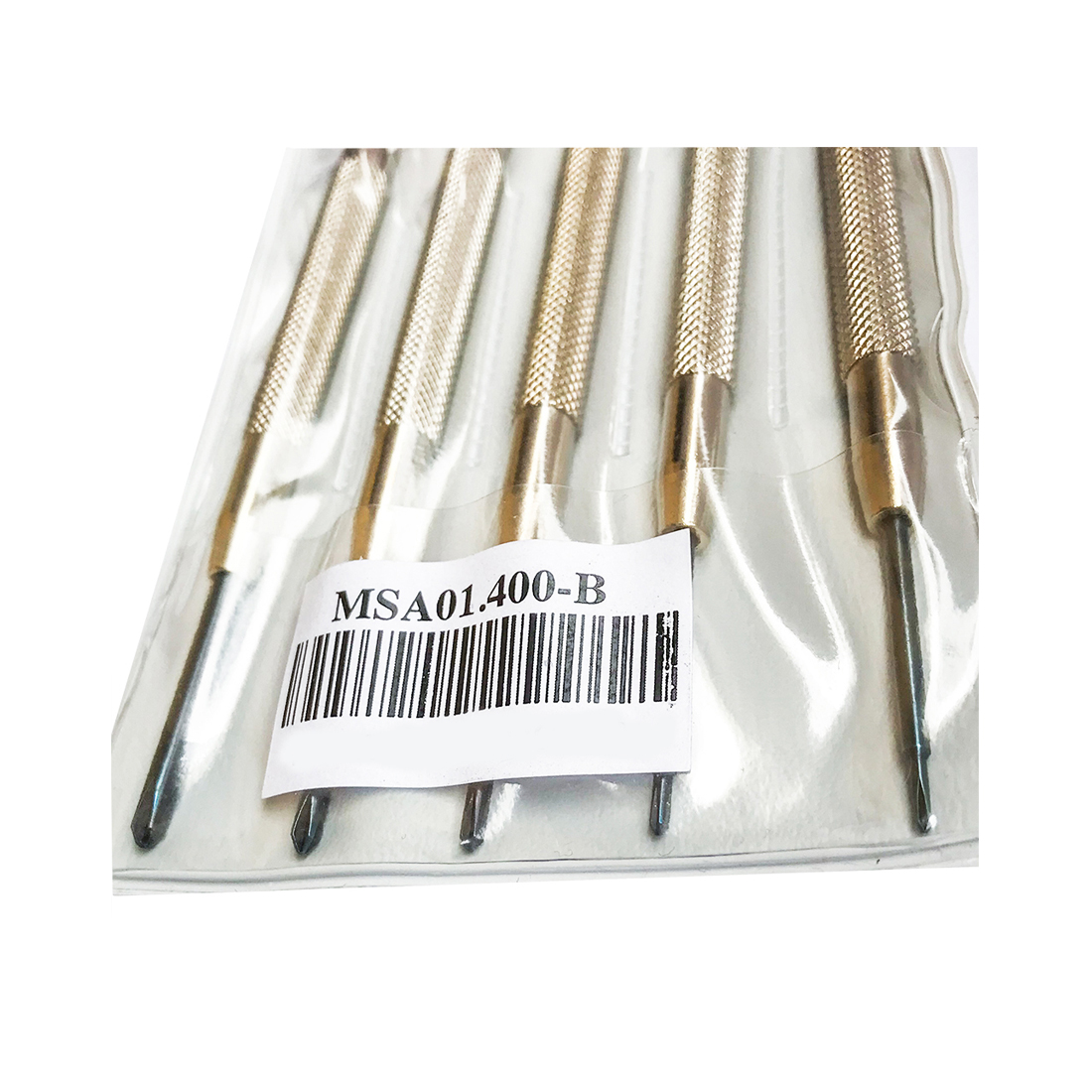 Комплект отвертки Horotec MSA 01.400-B с 5 кръстати накрайника - Image 2