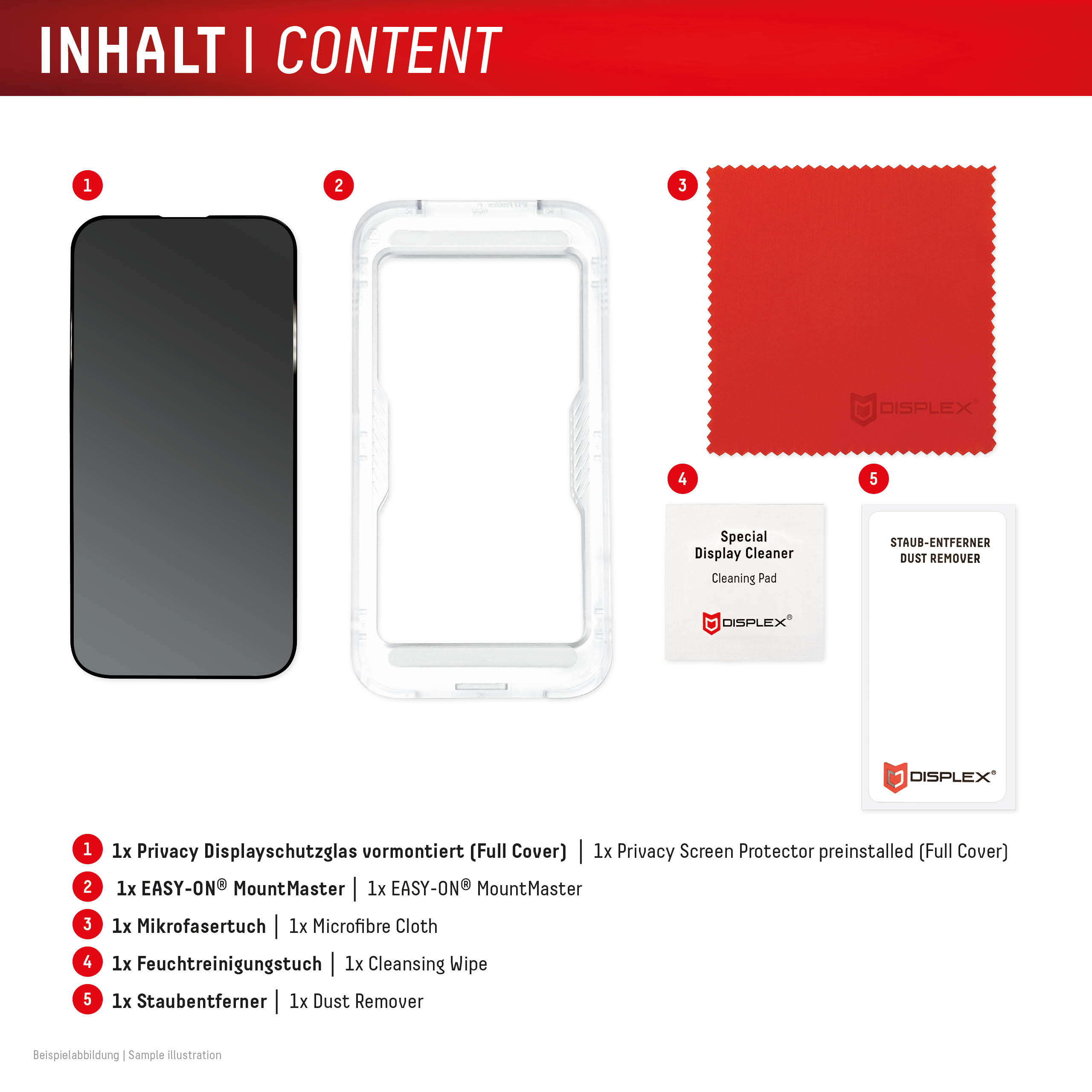 DISPLEX 10H защитно стъкло с поверителен филтър за Apple iPhone 18 Pro MountMaster - Image 11