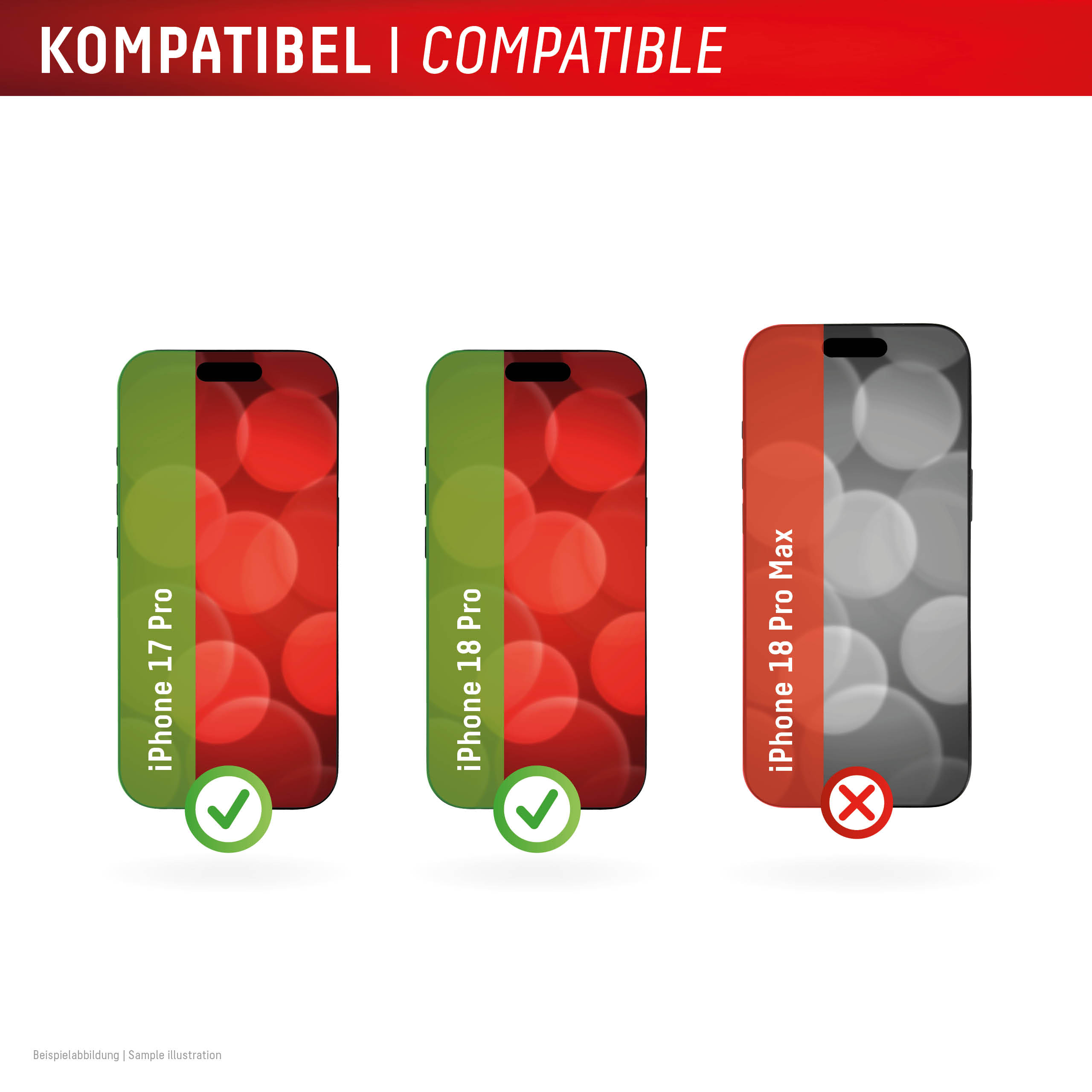 DISPLEX стъклен протектор и калъф за iPhone 17 Pro / 18 Pro MountMaster - Image 7