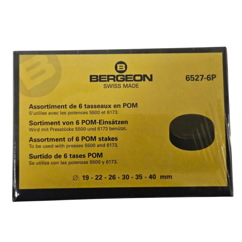 Bergeon 6527-6P Комплект за натискане на минерални стъкла