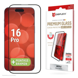 Premium защитно стъкло против отразяване за iPhone 16 Pro от Displex