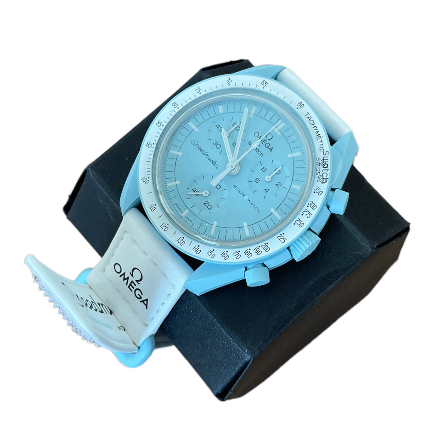 Часовник Swatch Omega Moonswatch Хроноограф Мисия до Уран - Image 4