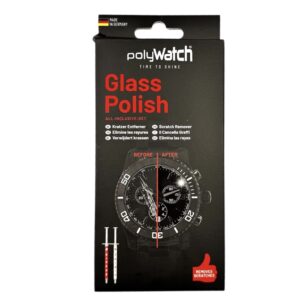Полиращ крем PolyWatch за стъклa, възстановяване на надраскани повърхности