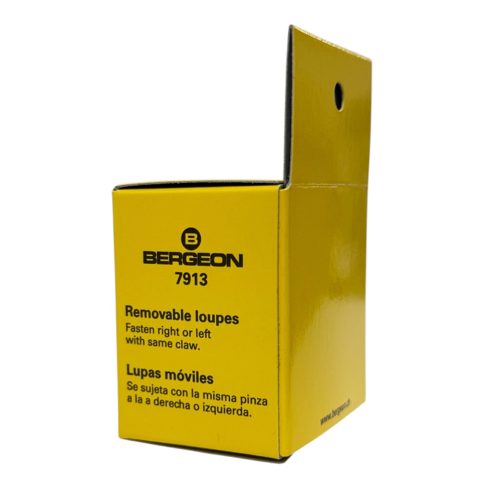 Лупа за часовникари Bergeon 7913-4 с клип 2.5x - Image 2