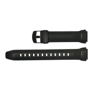 Черна каишка за часовник Casio 18 мм W-212H-1AV