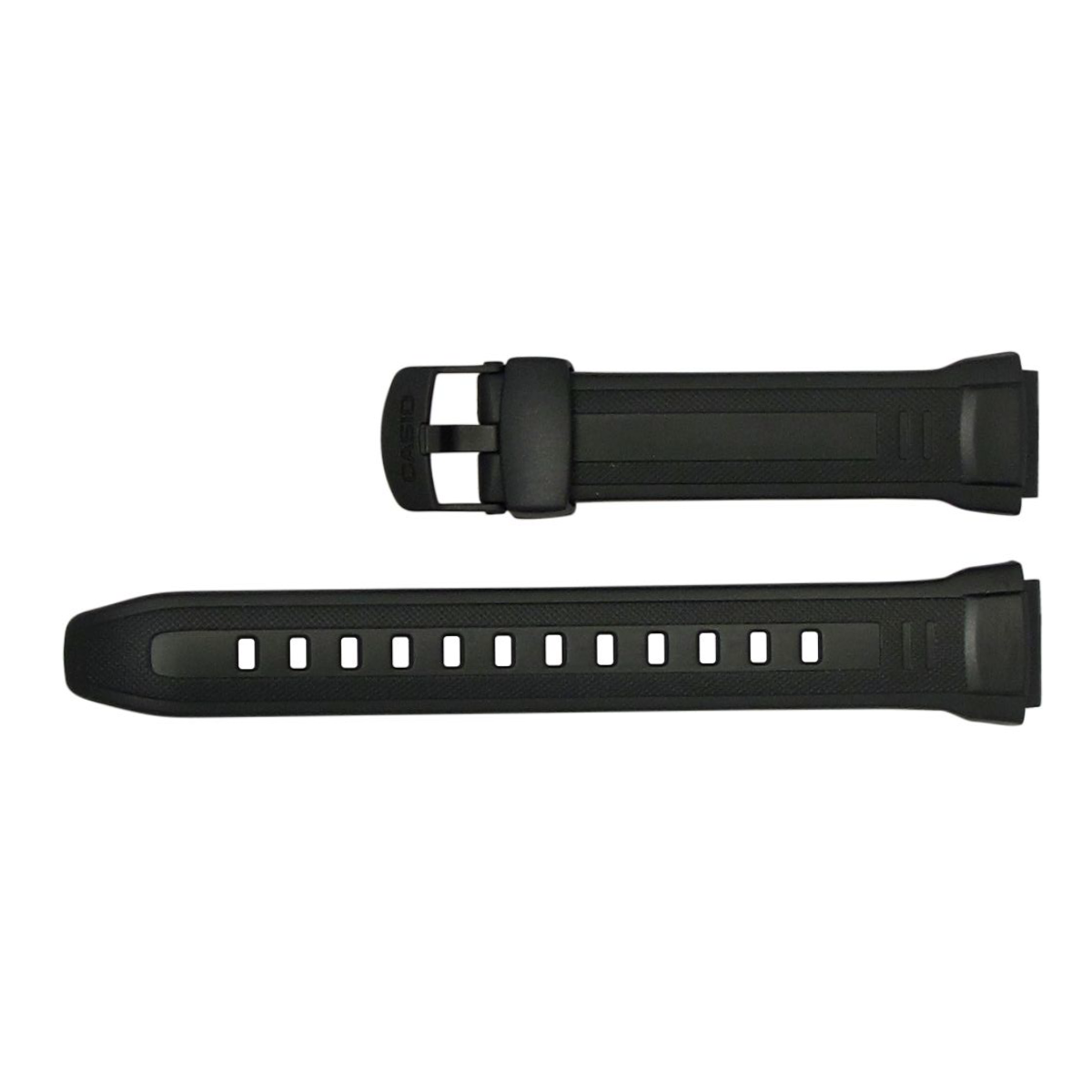 Черна каишка за часовник Casio 18 мм W-212H-1AV