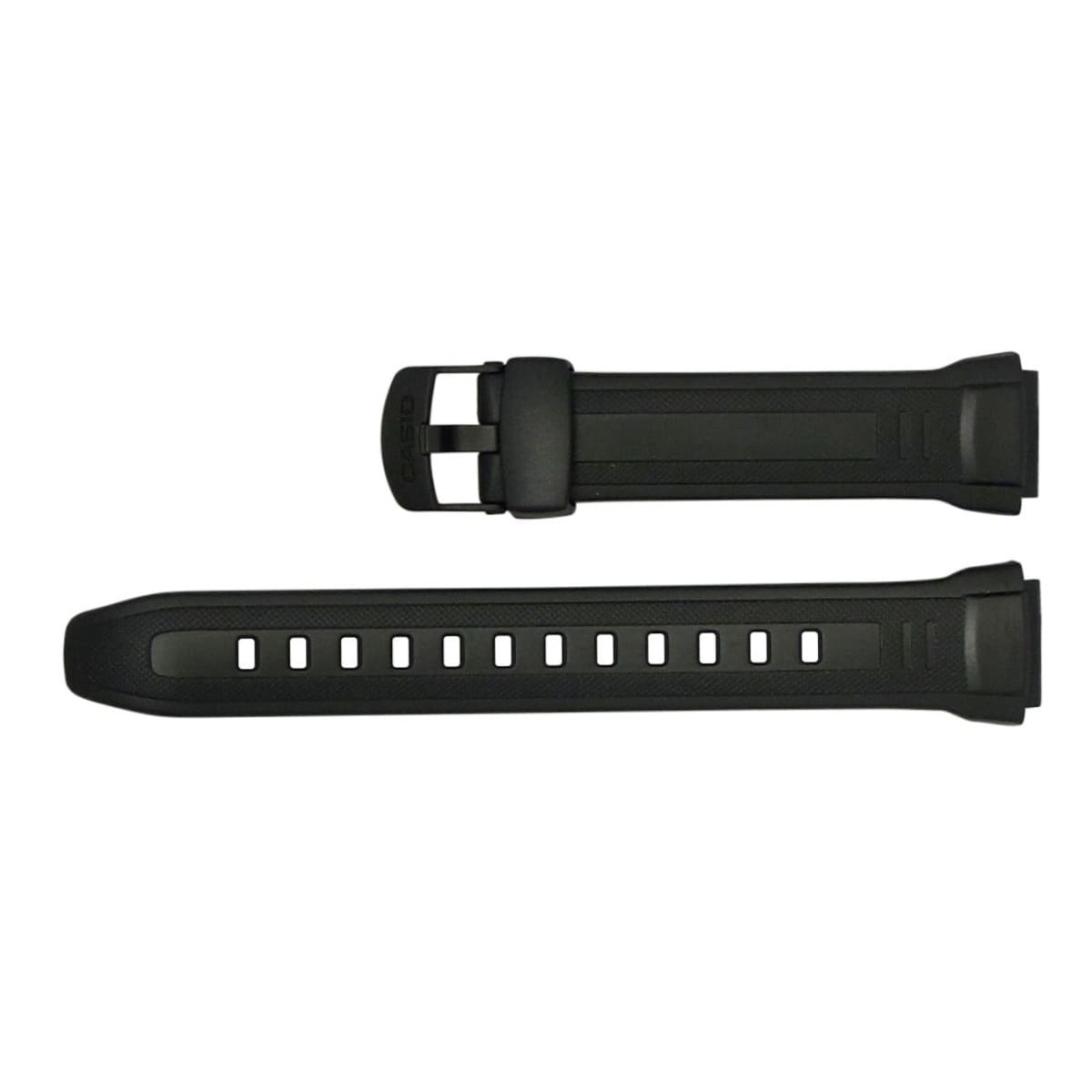 Черна каишка за часовник Casio 18 мм W-212H-1AV - Image 3