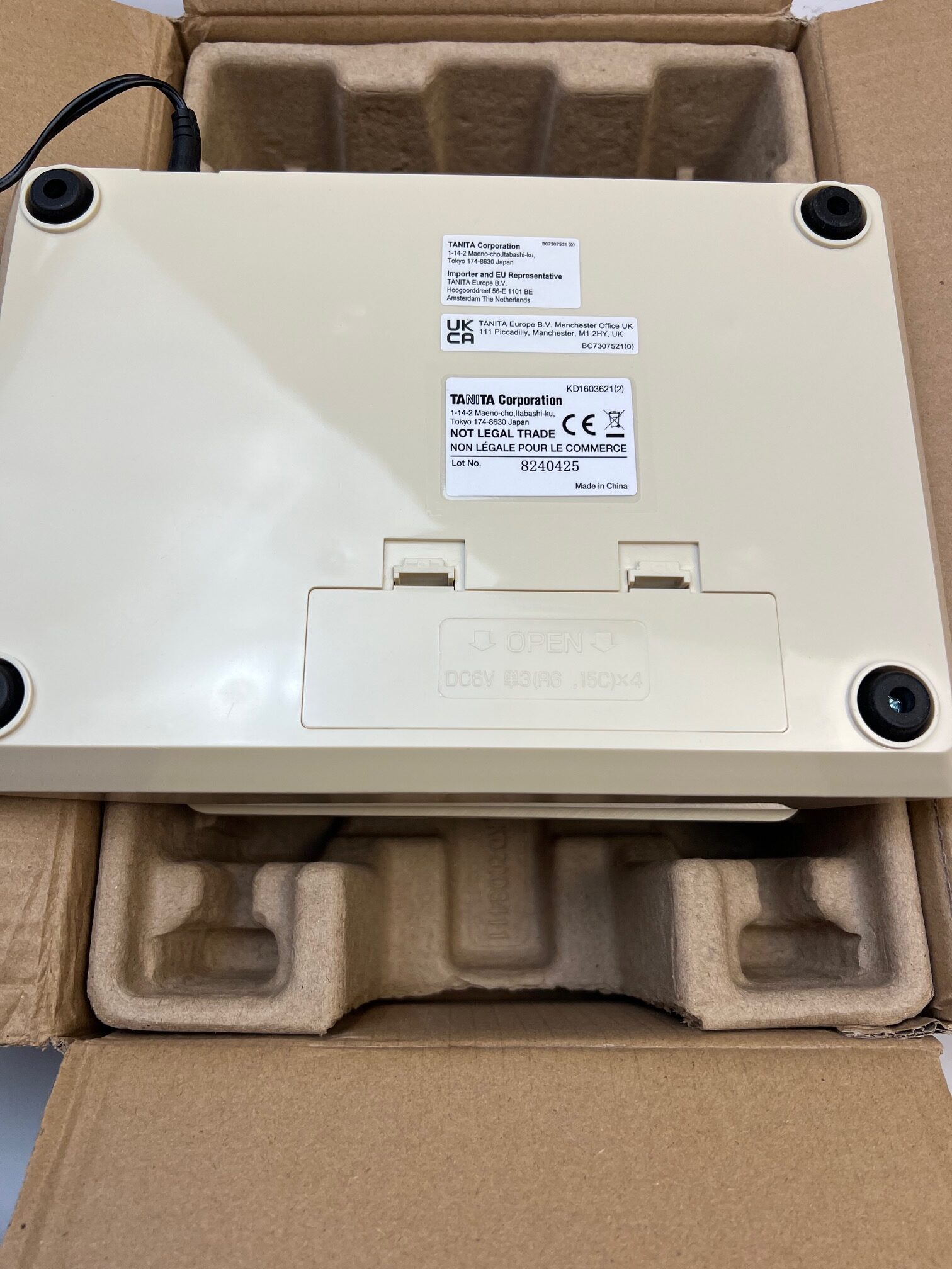 Цифрова везна Tanita KD-200-510 5000 г, с нарушена опаковка върнат продукт, нова - Image 7