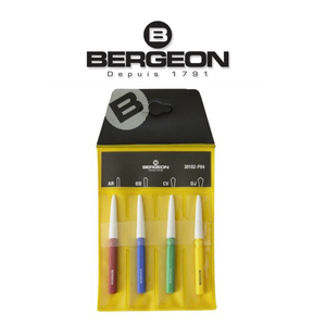 Bergeon 30102 P04 комплект инструменти за смазване на часовници