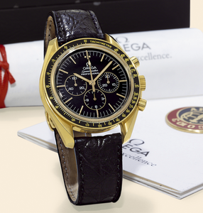 1995 Apollo Soyuz gold watch